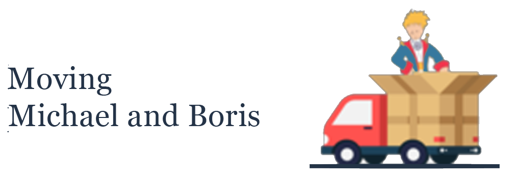 logo michael and boris moving